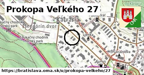 Prokopa Veľkého 27, Bratislava