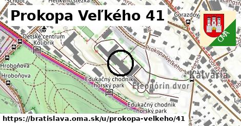 Prokopa Veľkého 41, Bratislava