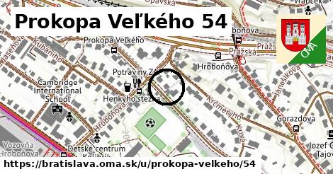 Prokopa Veľkého 54, Bratislava