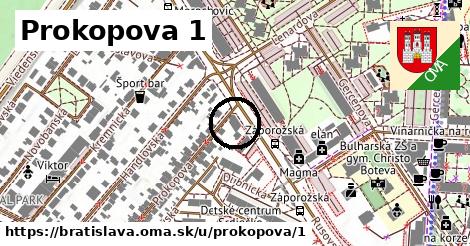 Prokopova 1, Bratislava