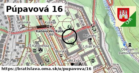 Púpavová 16, Bratislava