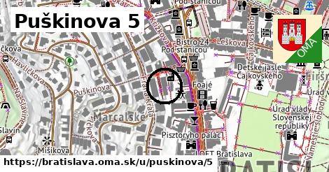 Puškinova 5, Bratislava