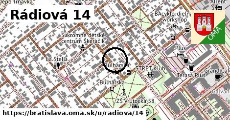 Rádiová 14, Bratislava