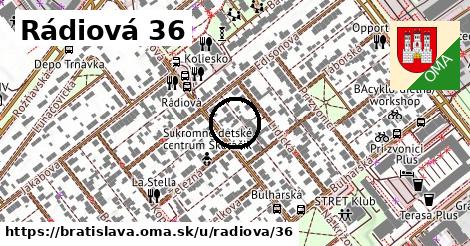 Rádiová 36, Bratislava