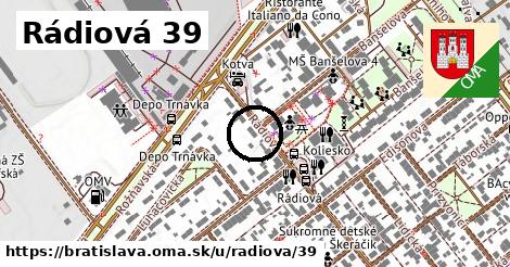 Rádiová 39, Bratislava