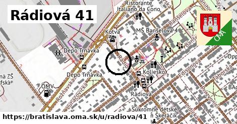 Rádiová 41, Bratislava