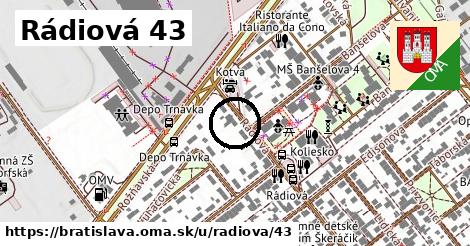 Rádiová 43, Bratislava