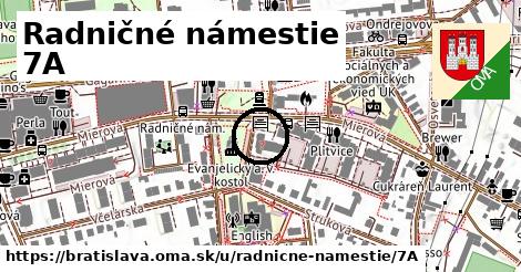 Radničné námestie 7A, Bratislava