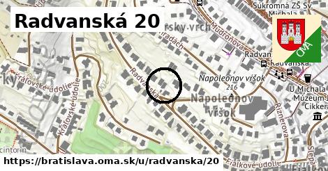 Radvanská 20, Bratislava