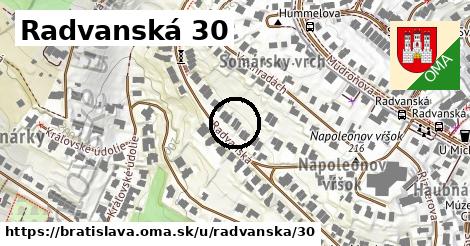 Radvanská 30, Bratislava