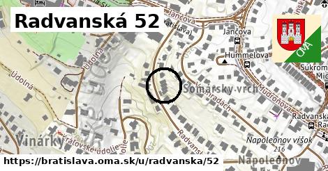 Radvanská 52, Bratislava