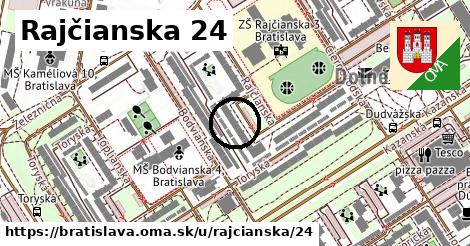 Rajčianska 24, Bratislava