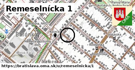 Remeselnícka 1, Bratislava