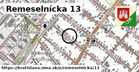 Remeselnícka 13, Bratislava