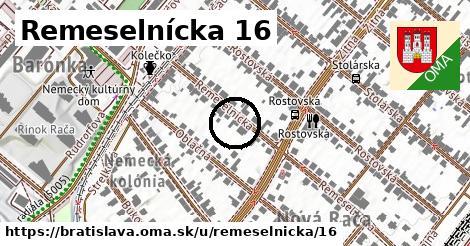 Remeselnícka 16, Bratislava