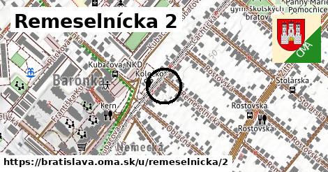 Remeselnícka 2, Bratislava