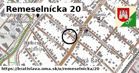 Remeselnícka 20, Bratislava