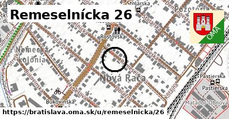 Remeselnícka 26, Bratislava