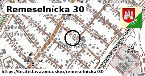 Remeselnícka 30, Bratislava