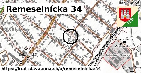 Remeselnícka 34, Bratislava