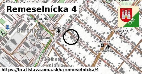 Remeselnícka 4, Bratislava