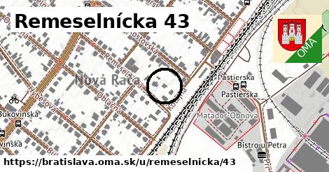 Remeselnícka 43, Bratislava