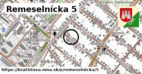 Remeselnícka 5, Bratislava