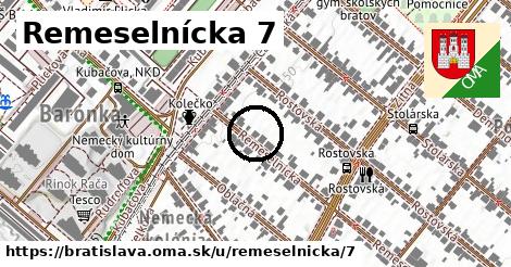 Remeselnícka 7, Bratislava