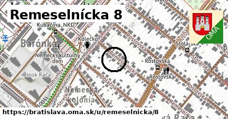 Remeselnícka 8, Bratislava