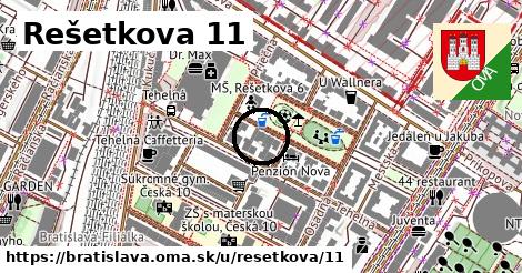 Rešetkova 11, Bratislava