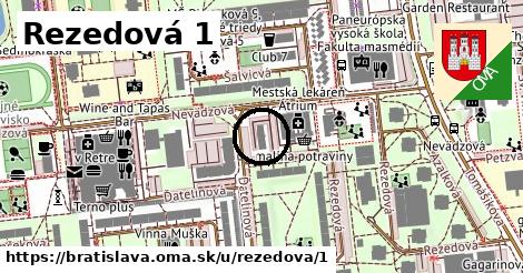 Rezedová 1, Bratislava