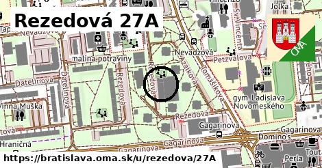 Rezedová 27A, Bratislava