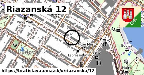 Riazanská 12, Bratislava