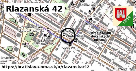 Riazanská 42, Bratislava