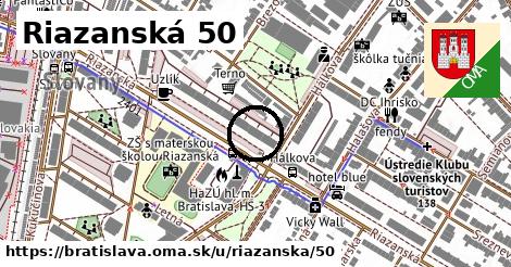 Riazanská 50, Bratislava