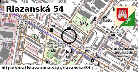 Riazanská 54, Bratislava