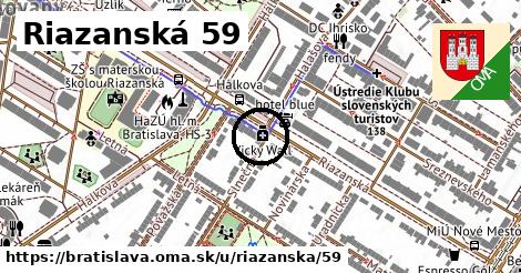 Riazanská 59, Bratislava