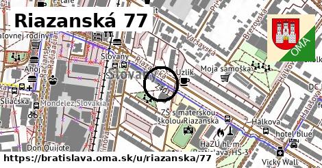 Riazanská 77, Bratislava