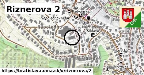 Riznerova 2, Bratislava