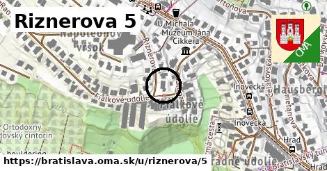 Riznerova 5, Bratislava