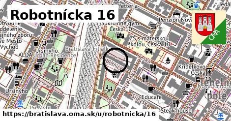 Robotnícka 16, Bratislava