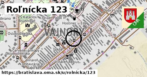 Roľnícka 123, Bratislava