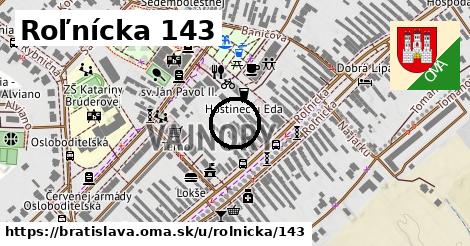 Roľnícka 143, Bratislava