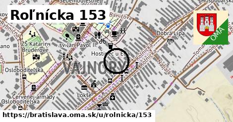 Roľnícka 153, Bratislava