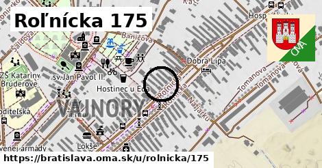 Roľnícka 175, Bratislava