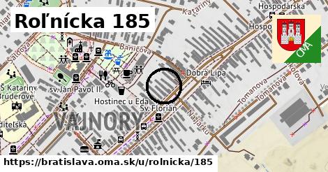 Roľnícka 185, Bratislava