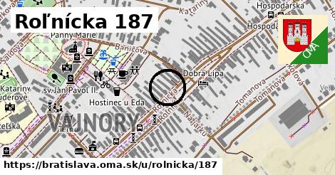 Roľnícka 187, Bratislava