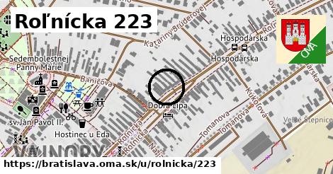 Roľnícka 223, Bratislava