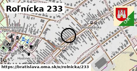 Roľnícka 233, Bratislava