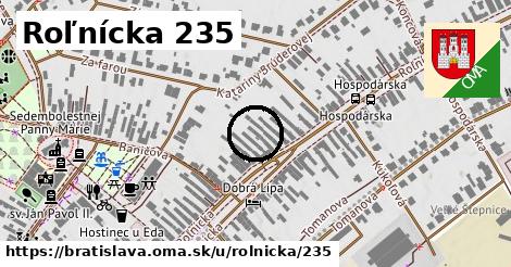 Roľnícka 235, Bratislava